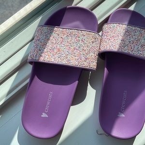 Crewcuts size 12 girls slides like new